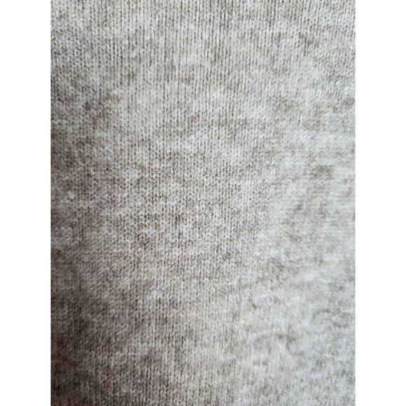 Anthropologie Margarita Tunic sweater sz L Button  Heathered brown boho career - Picture 7 of 12